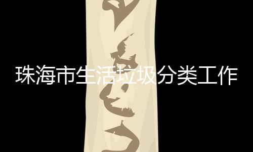 办第训成类工功举活垃活动珠海作培市生四场圾分