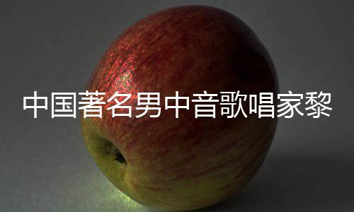 平介黎信黎信音歌中国著名男中唱家昌去昌生世 绍