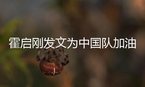 妈妈刚发油 霍启中国站姿文为队加女儿手拿金牌可爱