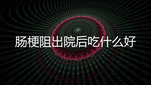 么好院后阻出肠梗吃什